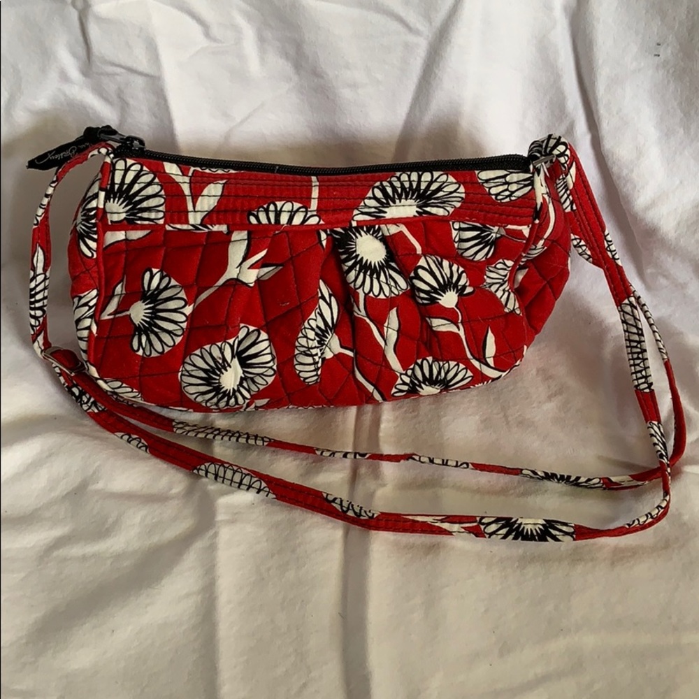 Vera Bradley Frankie Deco Daisy Small Crossbody